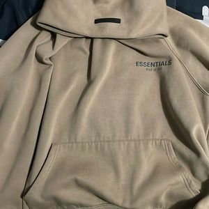 Fear of God Essentials Pull over Hoodie “Sand”